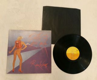 Roger Waters Pros And Cons Of Hitch Hiking 1984 Uk Lp Harvest Pink Floyd Ex Rare