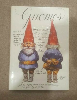 Rare 1st Us Ed Gnomes By Wil Huygen Hardcover