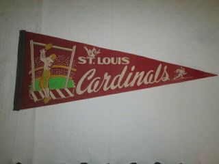 Vintage Rare St.  Louis Cardinals Nfl Football Felt Pennant