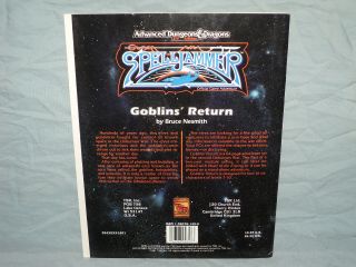 AD&D 2nd Ed Spelljammer Module - SJS1 GOBLINS RETURN (RARE - and EXC, ) 3