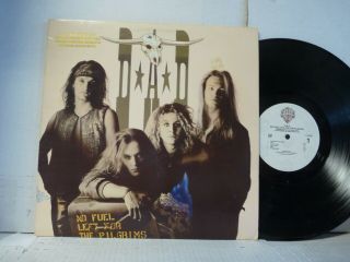 Rare Exc Promo D.  A.  D.  " No Fuel Left For The Pilgrims " Lp From 1989 Metal X
