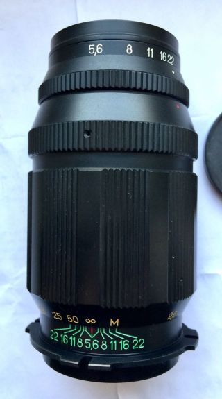 Rare Telemar 5.  6/200 Lens 35mm for Pl - mount,  Arri,  Arriflex,  BMP,  Red One,  Ursa 5