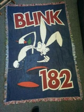 Blink 182 Throw Blanket Enema Tour Rare