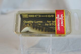 Rare Storm Pre Rapala Shiner Minnow M42 Baby Bass In Red Label Box