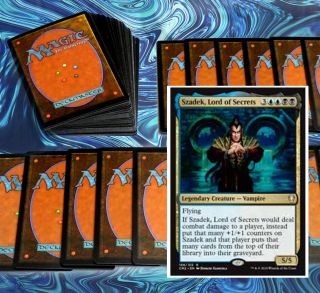 Mtg Black Blue Modern Dimir Deck Magic The Gathering Rares 60 Cards Szadek Lazav