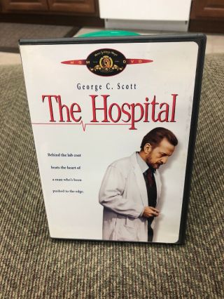 The Hospital {dvd 2003} George C.  Scott Diana Rigg Rare Oop 1971