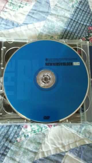 Kids On The Block The Block CD with DVD Rare NKOTB 3