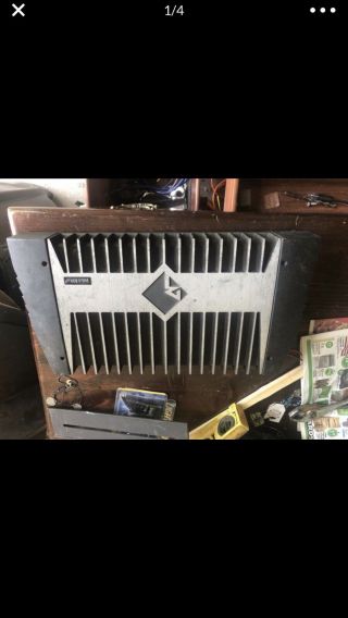 OLD SCHOOL ROCKFORD FOSGATE PUNCH 800a2 AMP,  ENDCAPS RARE 2 - CHANNEL BEAST 2