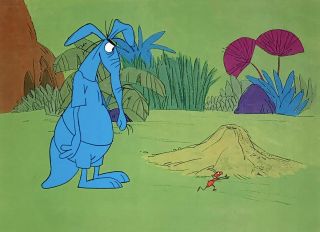 Rare The Ant & The Aardvark Pink Panther Animation Production Cel
