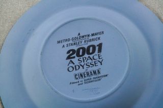 Rare Wedgewood 2001 A Space Odyssey Plate Ashtray Stanley Kubrick 1968