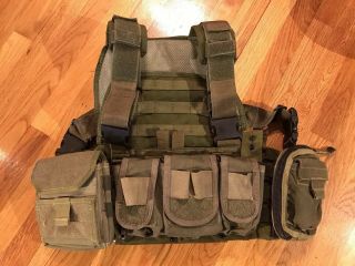 Sotech Callahan Plate Carrier With Rare Paraclete And Bds Pouches