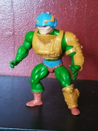 Vintage He - Man Figures Masters Of The Universe Man At Arms Mattel 1981 Rare Motu