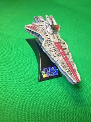 Star Wars Titanium Republic Attack Cruiser Clone Wars Very Rare Oop (n5)