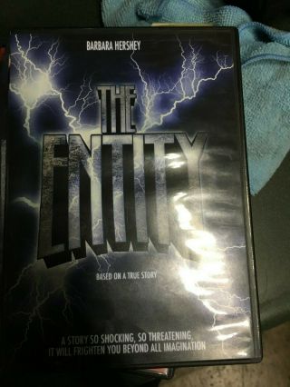 The Entity Dvd Rare Oop Anchor Bay.  Barbara Hershey,  Ron Silver.  R1 Us
