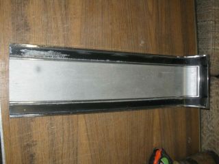 1966 Dodge Charger Console Rear Top Plate Rare 66