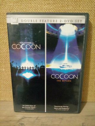 Cocoon/cocoon The Return (dvd,  2 - Disc) Double Feature Rare