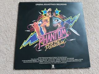 Phantom Of The Paradise Soundtrack Vinyl Lp - Paul Williams - Rare - A&m