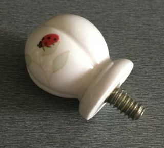Lenox Butterfly Meadow Paper Towel Holder Replacement Knob Rare Retired Part