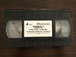 The Making of Terminator 2 VHS Rare Fan Club Release 4