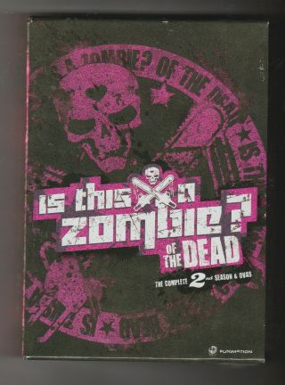 Is This A Zombie Of The Dead: The Complete 2nd Season & Ovas Dvd Rare Anime