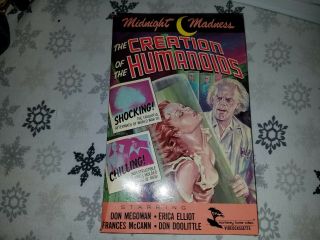The Creation Of The Humanoids Very Rare Vhs Tape