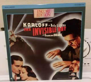 The Invisible Ray - Karloff & Legosi Science Fiction Thriller (1936) Very Rare