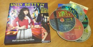Ugly Betty: The Complete Third Season (dvd,  6 - Disc Set) 3 Tv Show Series Rare