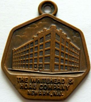 Vintage Whitehead & Hoag Co Newark Nj Honored Craftsmen Since 1870 3374 Rare