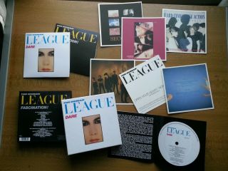 The Human League - DARE / FASCINATION (RARE 2 CD BOX SET,  PRINTS -) 2