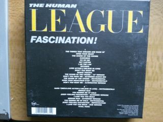 The Human League - DARE / FASCINATION (RARE 2 CD BOX SET,  PRINTS -) 3
