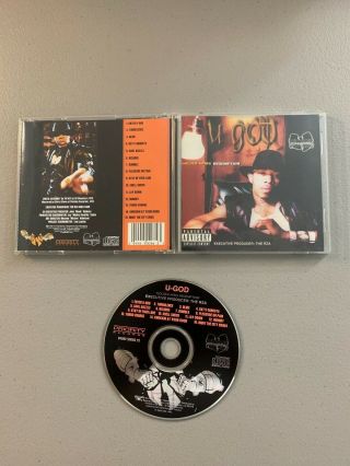 U - God Golden Arms Redemption 1999 Cd Rare Oop 90s Wu - Tang Hip - Hop/rap Rza