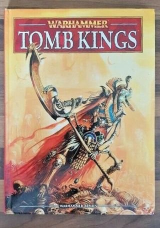 Warhammer Tomb Kings Army Armies Book 8th Edition Games Workshop Rare Oop Gw Hb