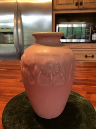 1930 Rookwood Pottery Vase,  Daisy Pattern 2591,  Rare Estate Find.