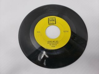 Rare Rock 45 Rpm - The Beatles - Tollie 9008 - " Love Me Do ",  " P.  S.  I Love You "