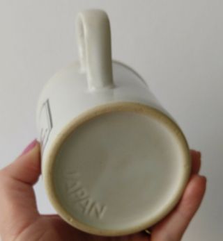 Rare Vintage Marge Levine Cat Mouse Anticipation Ceramic Coffee Mug Artist Sign 2