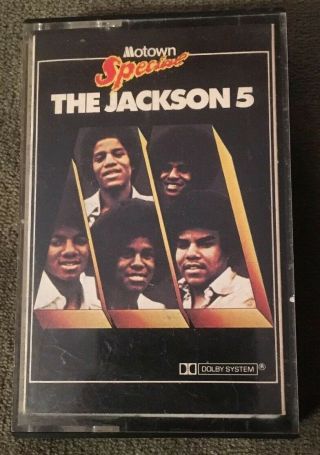 Michael Jackson / The Jackson 5 Five Motown Special Cassette Album Very Rare
