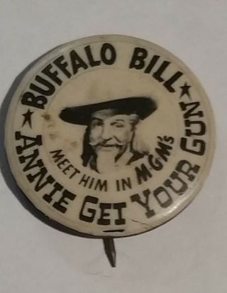 Rare 1950 Buffalo Bill - Meet Him In Mgm 