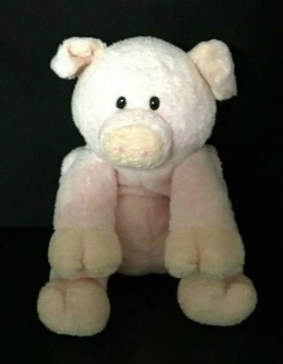 Rare Ty Baby Pluffies Pink Pig Soft Plush Animal Lnc Hard To Find 100 Tylux