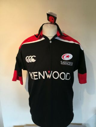 Rare Still Bnwt Vintage 1999 - 00 Saracens Rugby Union Shirt Small Mens