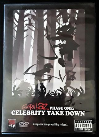 Gorillaz - Phase One: Celebrity Take Down (dvd,  2002) Rare Oop