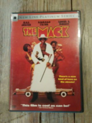 The Mack (dvd,  2002) Very Rare (1973) Very Good Oop