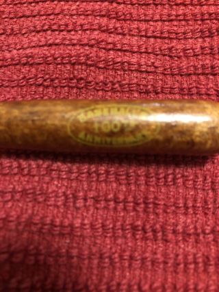 Rare 1939 PETER PAN BREAD PREMIUM Wooden Baseball Bat Mechanical Pencil 3