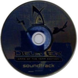 Deus Ex: The Conspiracy Soundtrack Audio Cd 30 Video Game Music Tracks Rare
