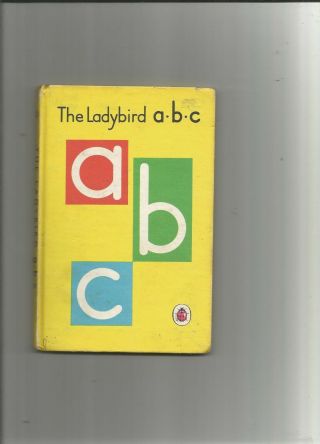 Rare Collectable Vintage The Ladybird A B C Book