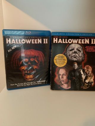Halloween 2 Scream Factory Slipcover Rare Oop (blu - Ray Disc,  2012)