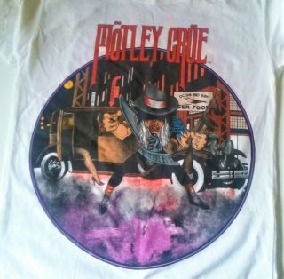 Motley Crue Rare Concert Shirt 1985 Pain Killers Allister Fiend Small