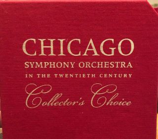 Chicago Symphony Orchestra In The 20th Century - Rare 10 - Cd Box Set - Like