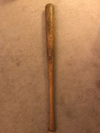 Vintage Jc Higgins Early Wood Baseball Bat No.  1717 31 " Rare