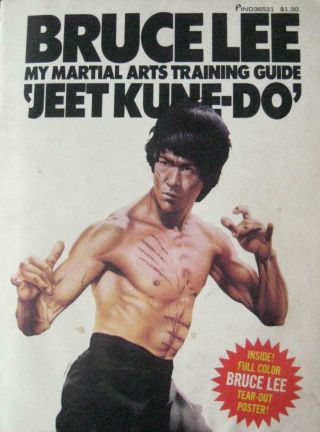 Rare 1974 Bruce Lee My Martial Arts Training Guide Jeet Kune Do Karate Kung Fu