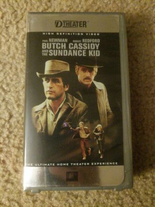 Butch Cassidy And The Sundance Kid D - Theater D - Vhs - Rare